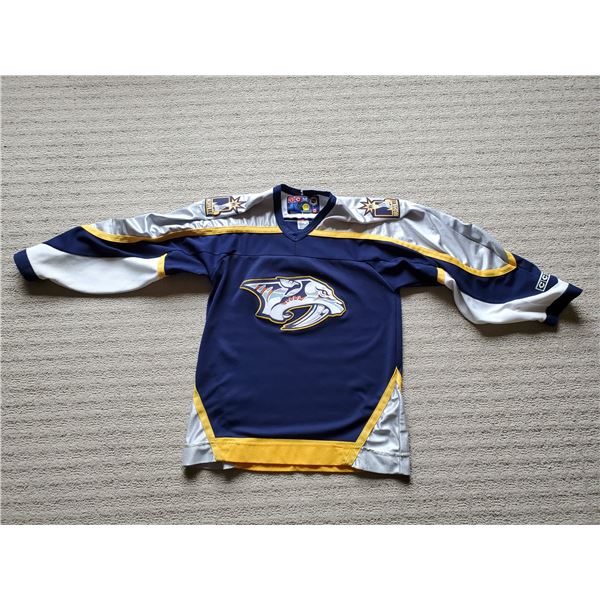 Nashville Predators CCM Hockey Jersey - Size Adult M