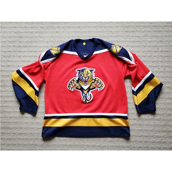 Florida Panthers CCM Hockey Jersey - Size Adult L