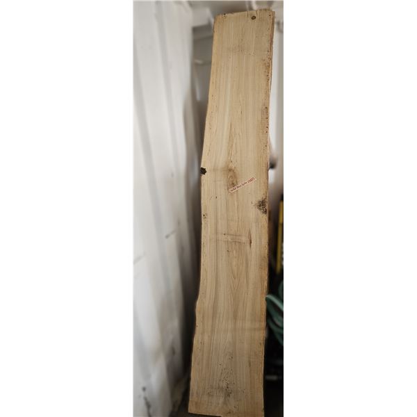 Beautiful Live Edge Spalted Black Poplar Slab 94.5" x 15.5" x 2"; Pictures can't do justice to the b