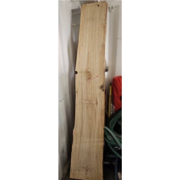 Beautiful Live Edge Spalted Black Poplar Slab 8' x 16.25" x 2.5"; Pictures can't do justice to the b