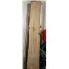 Image 1 : Beautiful Live Edge Spalted Black Poplar Slab 8' x 16.25" x 2.5"; Pictures can't do justice to the b