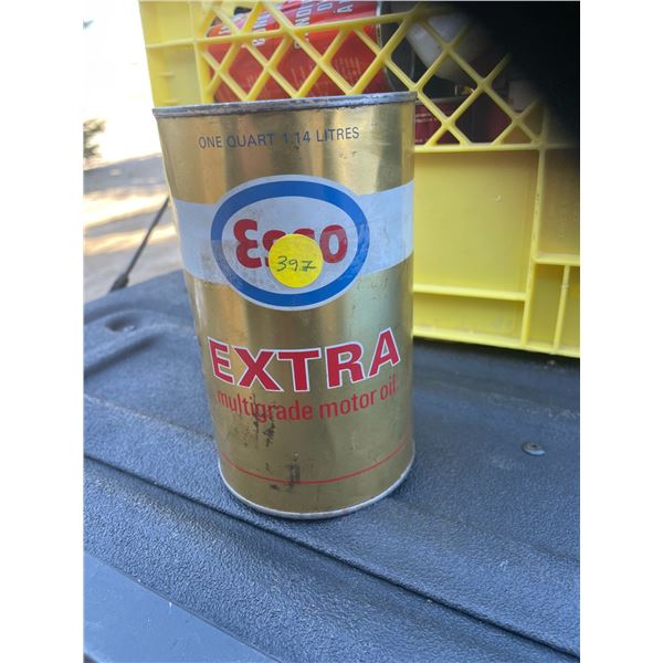 Esso Oil Can (Full) Extra