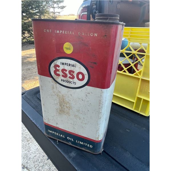 Imperial Esso 1 Gallon Oil Can