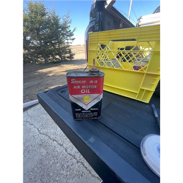 Snap-On Oil Tool Can