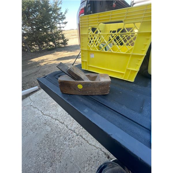 Homemade Antique Wood Planner