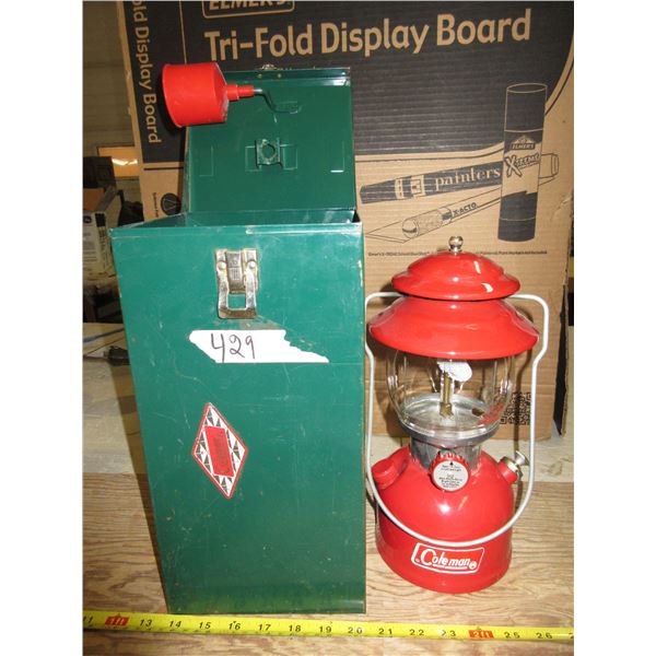 Coleman Lantern with Case.