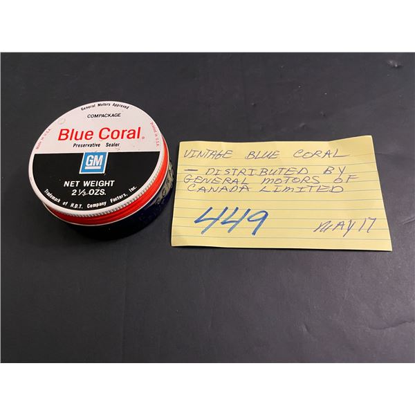 Vintage Blue Coral - GM - Preservative sealer