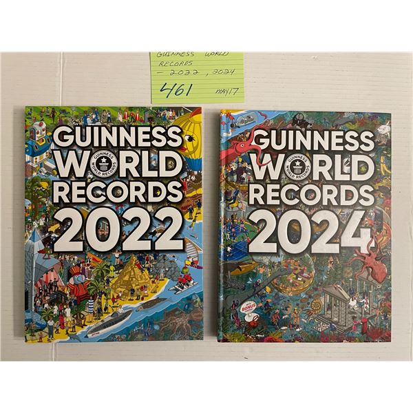 Guinness World Records - 2022, 2024