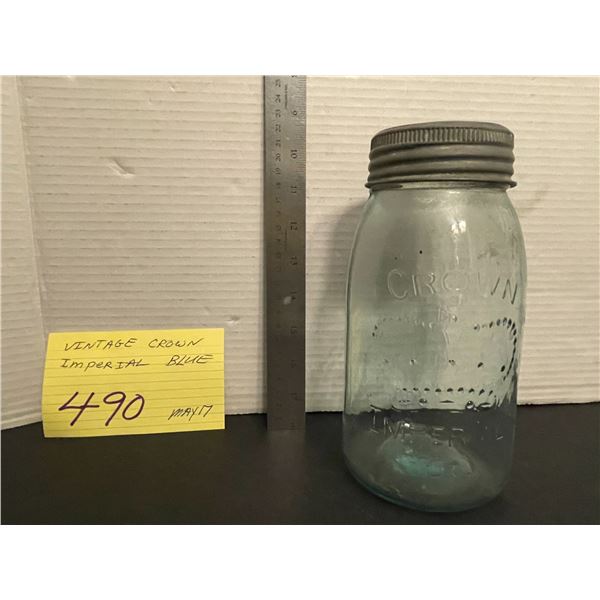Vintage Crown - Imperial blue