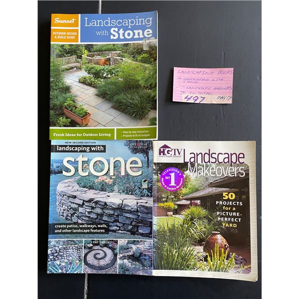 Landscaping Books - 3 in total