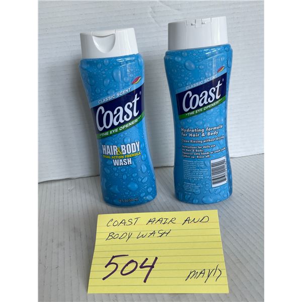 Coast Hair & Body wash