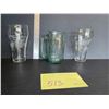 Image 1 : 3 Coke glasses