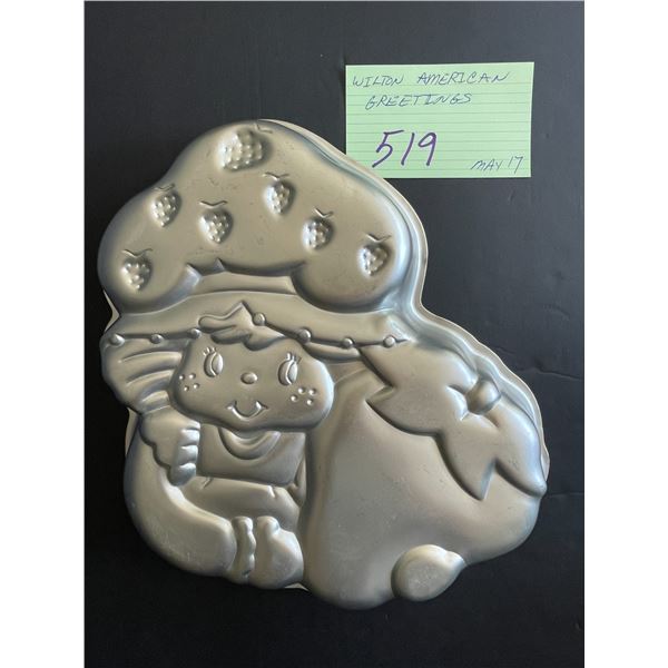 1981 Wilton - American Greetings Strawberry Shortcake pan