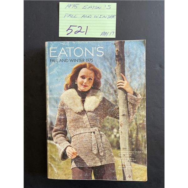 1975 Eaton’s Fall & Winter catalogue