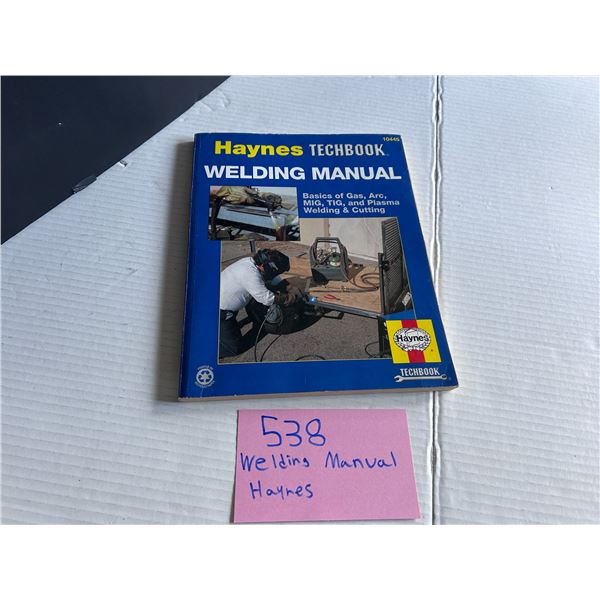 Welding Manual Haynes Techbook