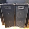 Image 1 : 2 realistic big box speakers 30" by 13"