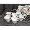 Image 2 : lot of tea cups, champagne glasses, tea pots, small plates, and etc.