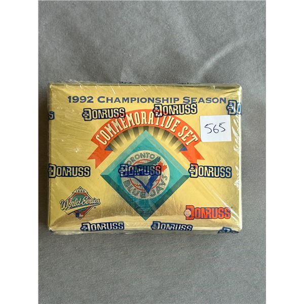 1992 Donruss - Blue Jays Championship - Sealed Set