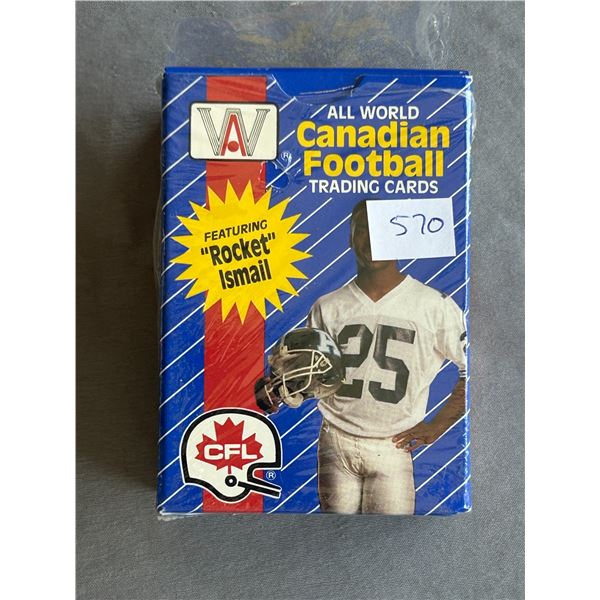1991 AW Sports CFL Set (Cards 1-110)
