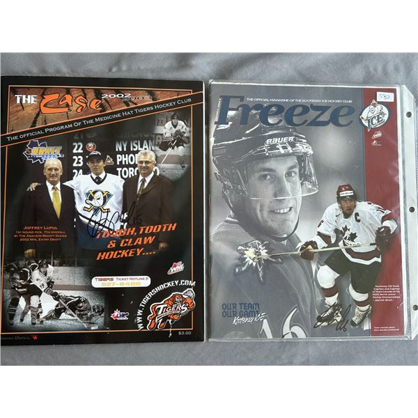 Jarret Stoll / Joffrey Lupul - Autogrpahed Junior Programs