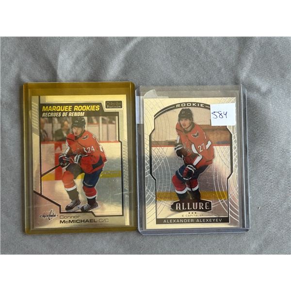 Washington Capitals - Rookie Cards (2)