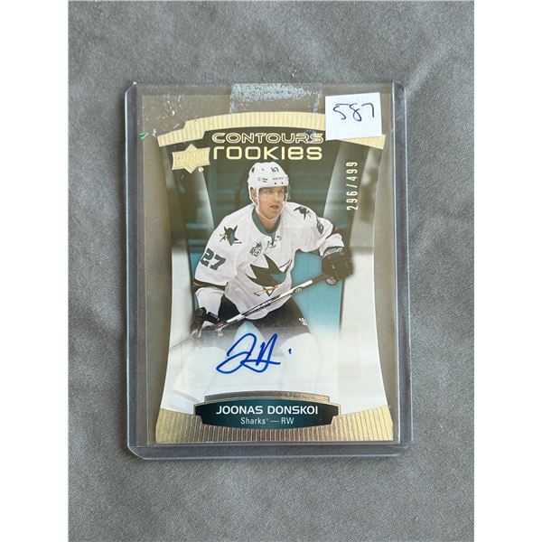Joonis Donskoi - Authographed Rookie Card