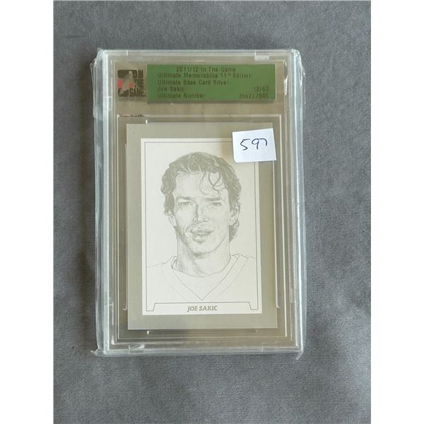 2011-12 - Joe Sakic - Ultimate Memorabilia 12/62