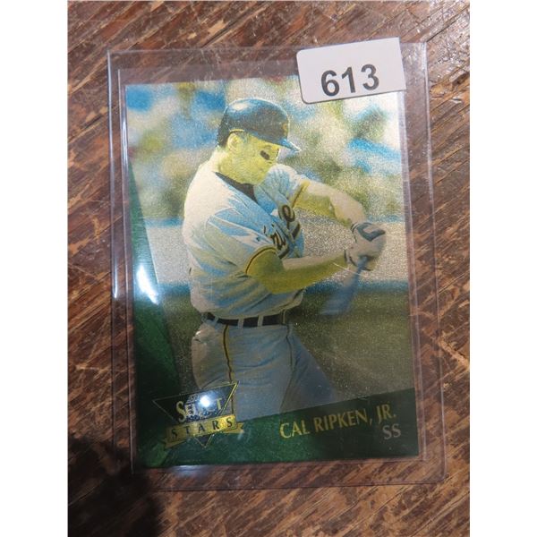 1992 SCORE  SELECT BASEBALL DUFEX SELECT STARS #15 CAL RIPKEN JR.  INSERT