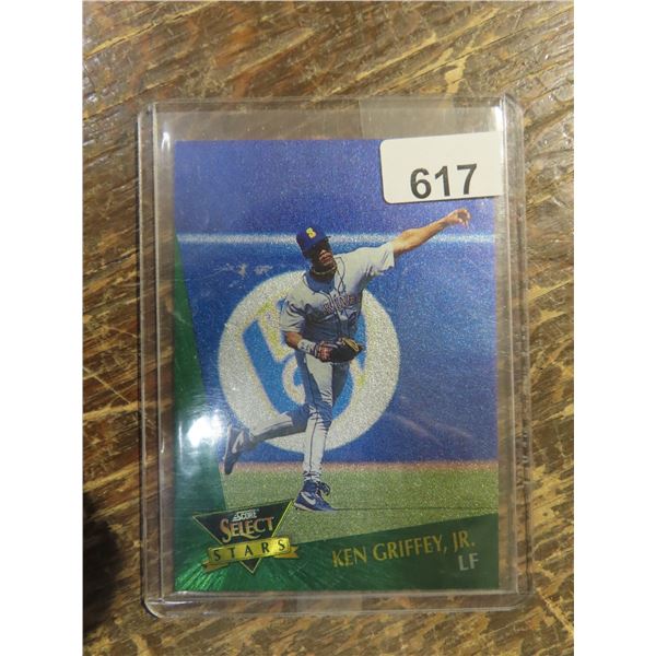 1992 SCORE  SELECT BASEBALL DUFEX SELECT STARS #19 KE GRIFFEY JR.  INSERT
