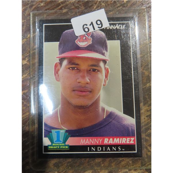 1992 Pinnacle Manny Ramirez Rookie Card  #295
