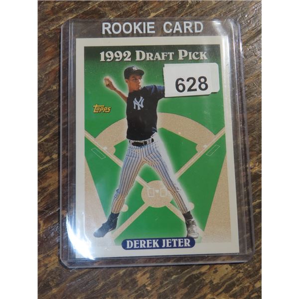 1992/93 Derek Jeter  Topps #98 Rookie Card