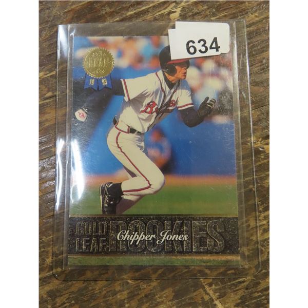 1993 Leaf - Gold Leaf Rookies #19 Chipper Jones