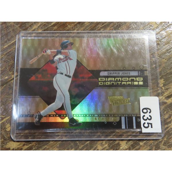 2000 Upper Deck DIAMOND DIGNITARIES Chipper Jones #D3