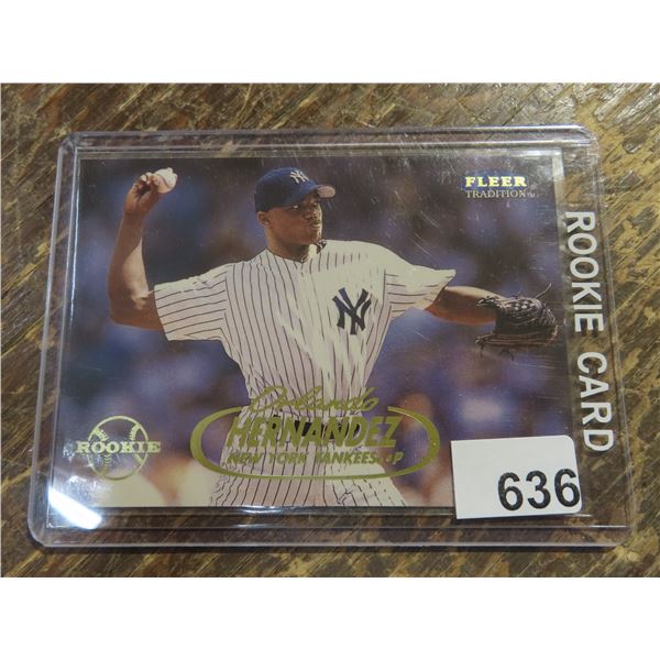 1998 Fleer Tradition Update Orlando Hernandez RC #U14