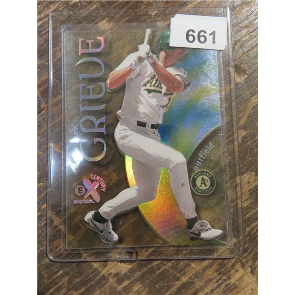 1999 Skybox EX Century Promo Card-BEN GRIEVE #81