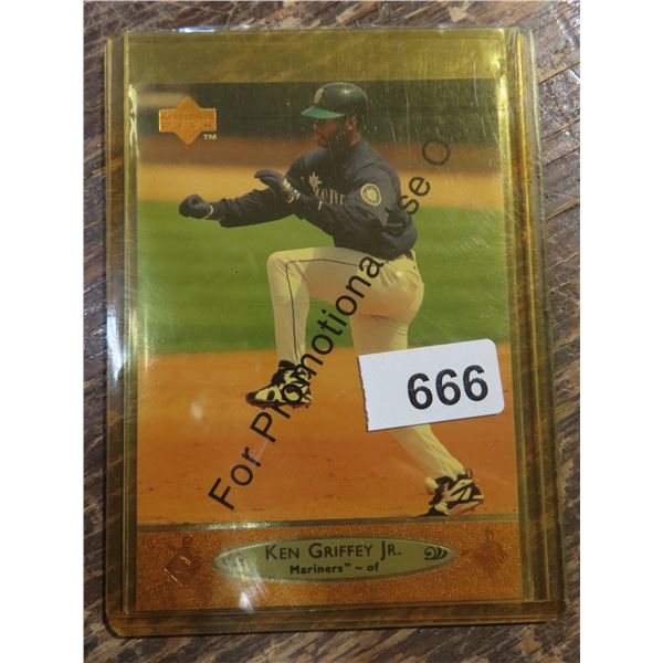 KEN GRIFFEY JR. RARE 1996 UPPER DECK UD PROMO SAMPLE #100