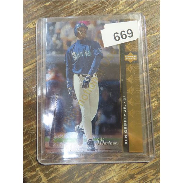 KEN GRIFFEY JR 1994 UPPER DECK SP - PROMO #24