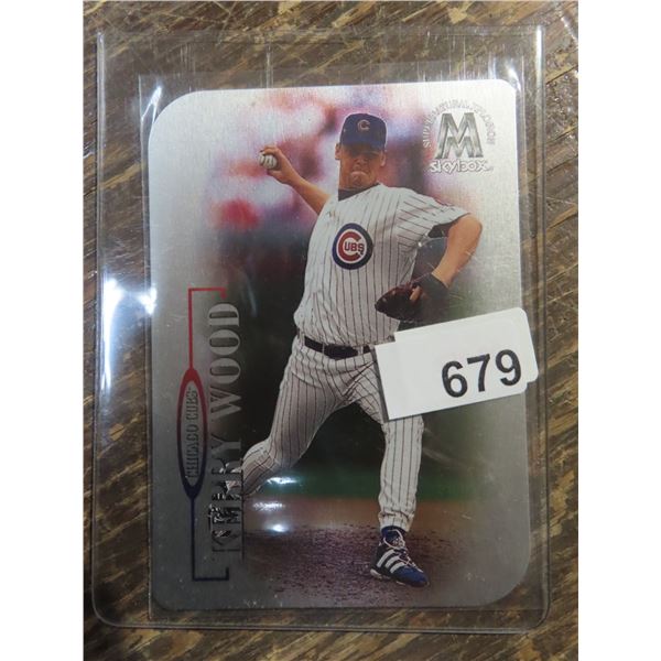 KERRY WOOD 1999 SKYBOX MOLTEN METAL PROMO