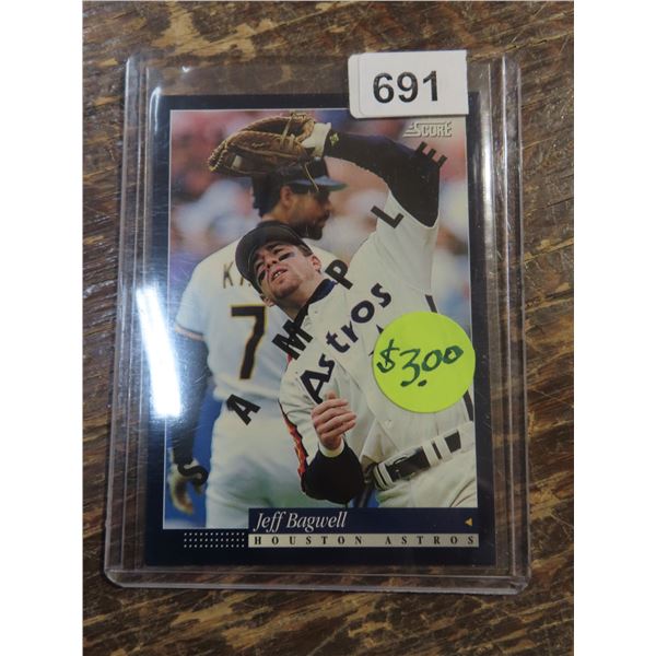 1994 Score  #4 Jeff Bagwell *PROMO CARD RARE