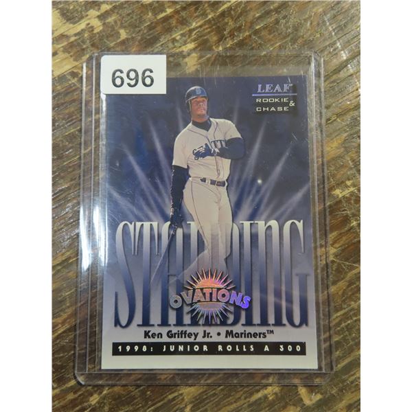 1998 Leaf Rookies & Stars Standing Ovations  Promo Ken Griffey Jr #3