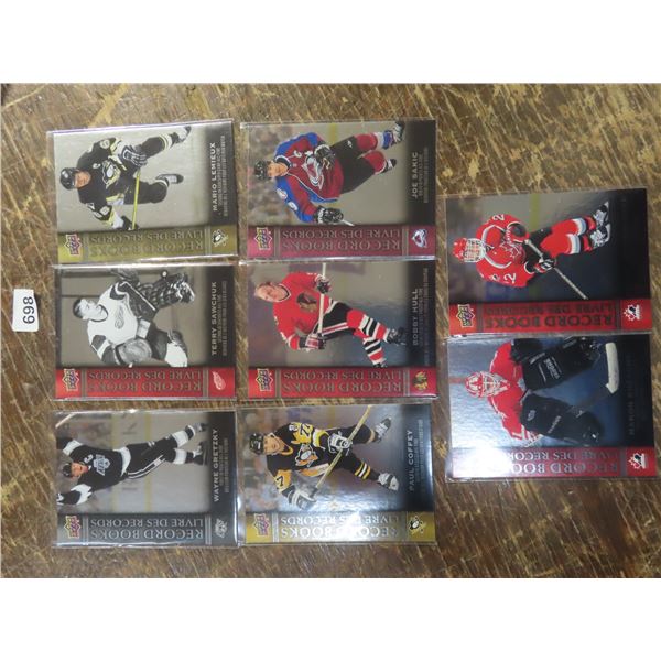 8-2023 TIM HORTON'S  'RECORD BOOKS'  #'S RB-1,4,5,9,10,13,14,15