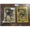Image 1 : 2 – 1992 Classic Draft Picks #NNO Mario Lemieux,RAY WHITNEY Gold Promo
