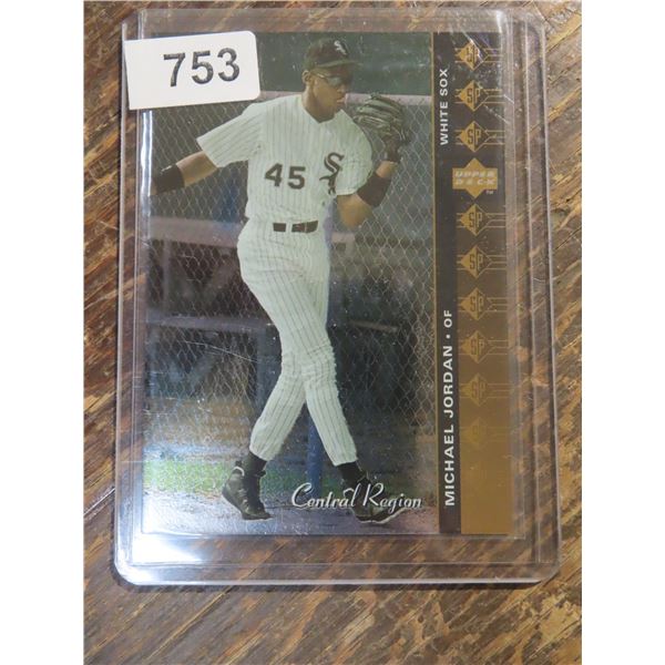 1994 Upper Deck SP #CR2 Michael Jordan Central Region RC