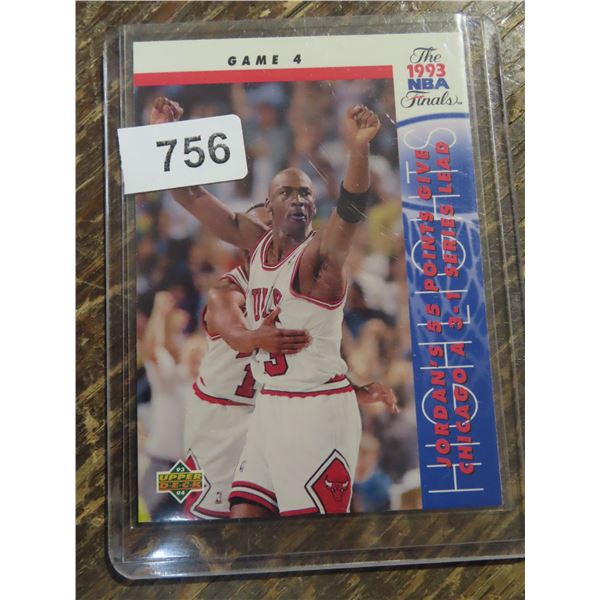 Michael Jordan 1993-94 UD Playoffs #201