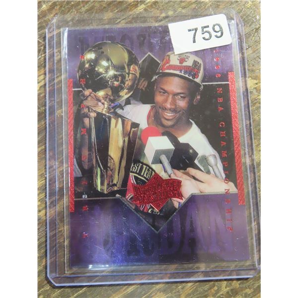 1999 Upper Deck Michael Jordan Athlete of the Century #6