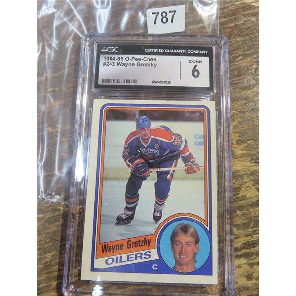 Wayne Gretzky 84/85 O-Pee-Chee #243 CGC 6