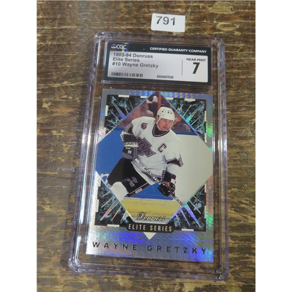 Wayne Gretzky 93-94 DONRUSS ELITE #10/10 CGC 7  02479/5000