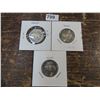 Image 1 : 3 – CDN SILVER 1967 QUARTERS  UNC