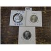 Image 2 : 3 – CDN SILVER 1967 QUARTERS  UNC