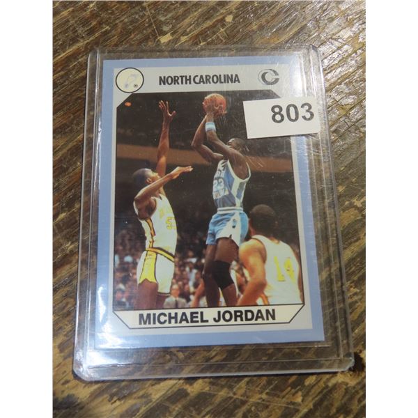 Michael Jordan  RC #44  ERROR RARE 1990 Collegiate Collection